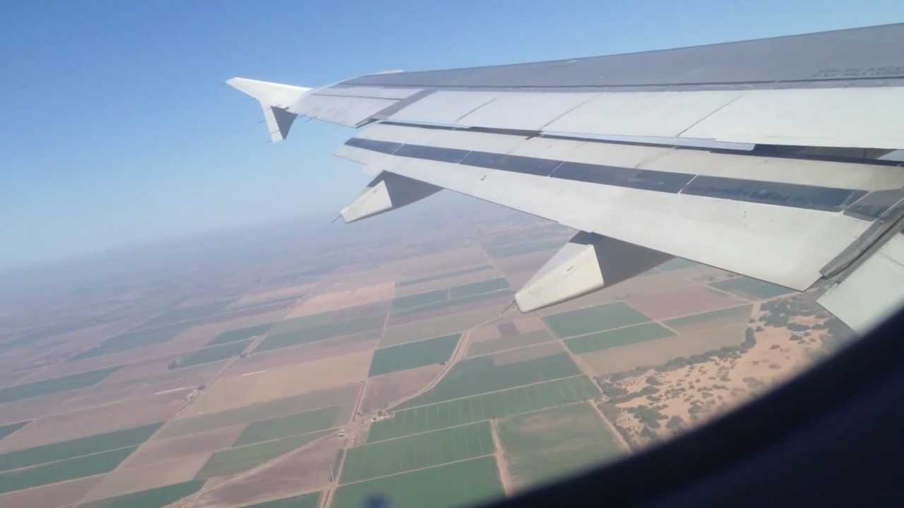 Aterrizaje en Mexicali, Mexico/Approach and landing in Mexicali, Mexico