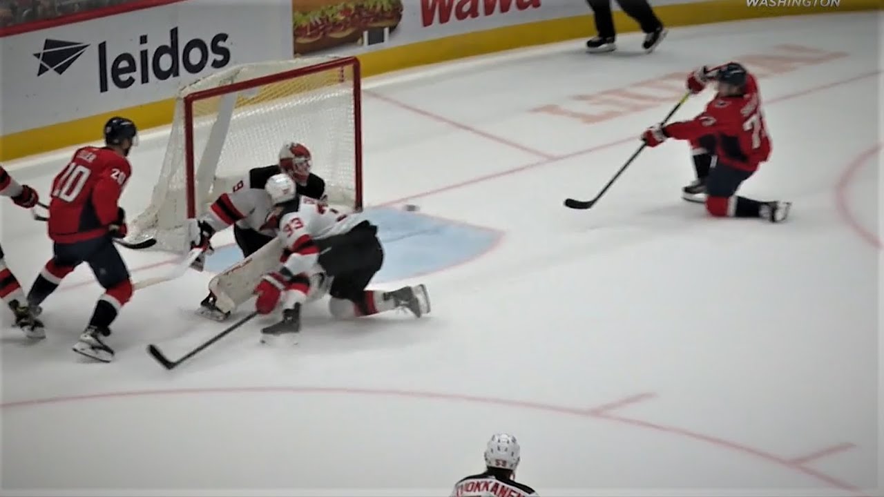 MacKenzie Blackwood Whiffs On The Puck Resulting In Conor Sheary Potting The Equalizer