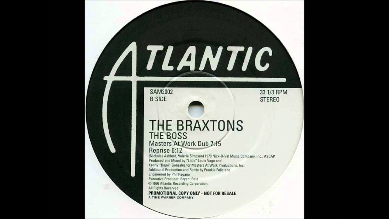 The Braxtons - The Boss (Masters At Work Dub) - Atlantic 1996.wmv