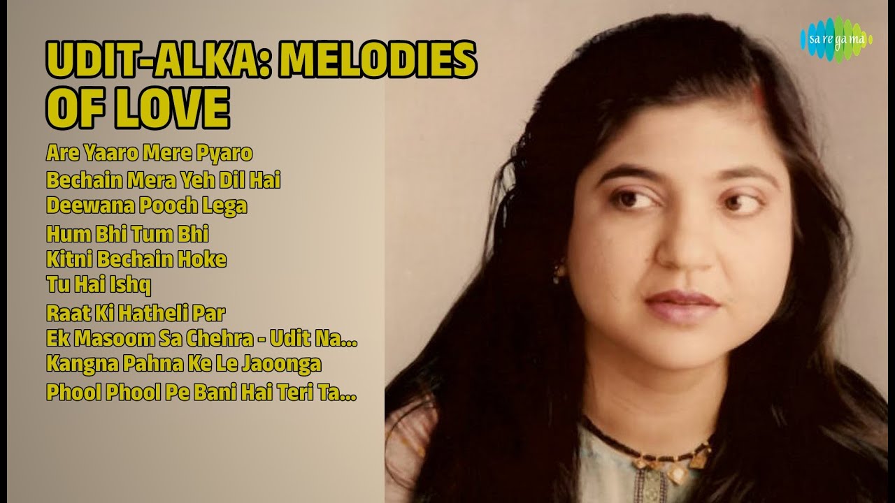 उदित-अल्का के सुनहरे नग़मे | Udit Narayan Songs | Are Yaaro Mere Pyaro