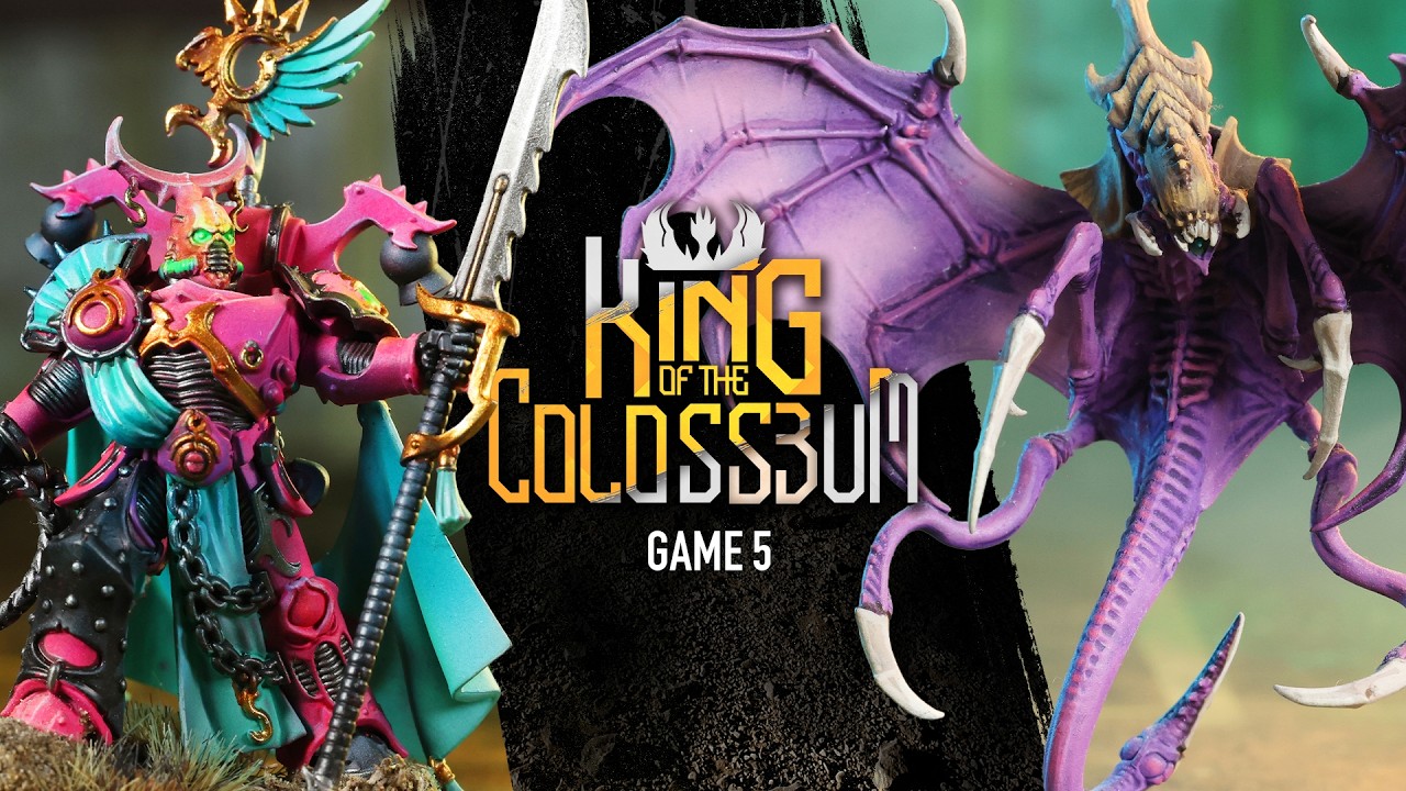Emperor's Children vs Tyranids! King of the Colosseum Game 5