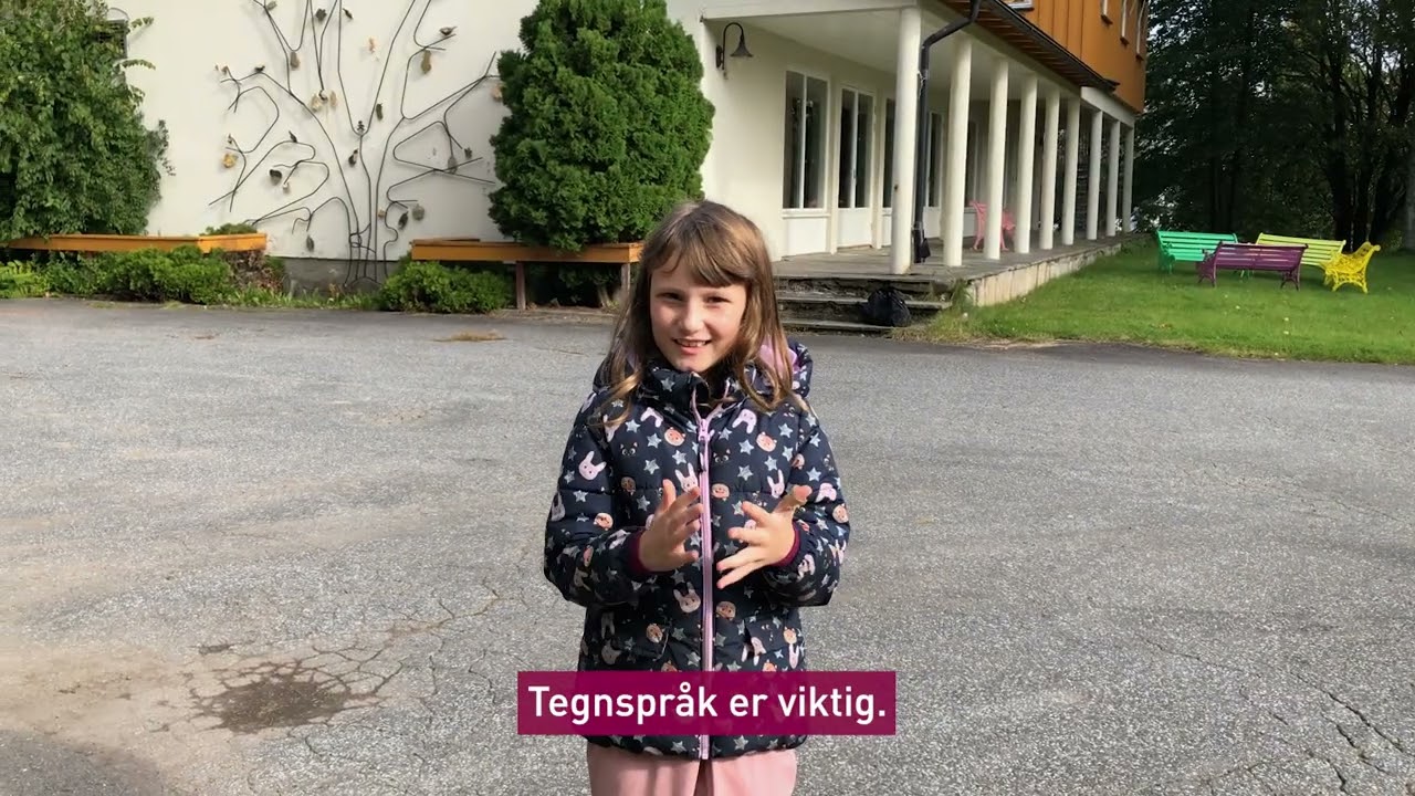 Gratulerer med den internasjonale tegnspråkdagen!