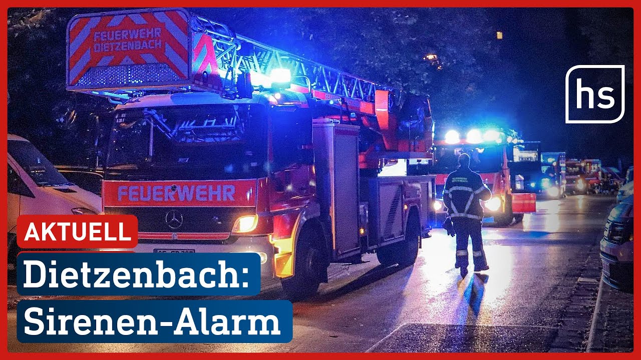 Nach Hochhaus-Brand in Dietzenbach: Sirenen-Alarm | hessenschau