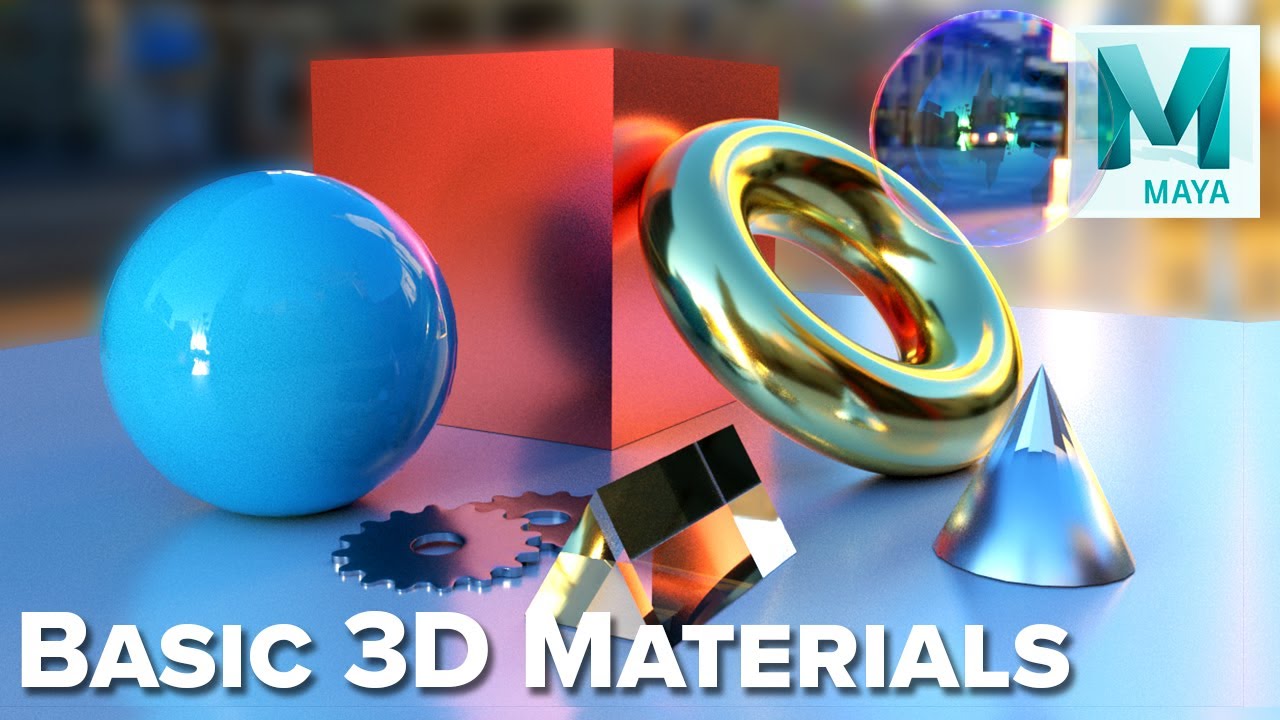 Базовые 3D-материалы и текстуры для анимации