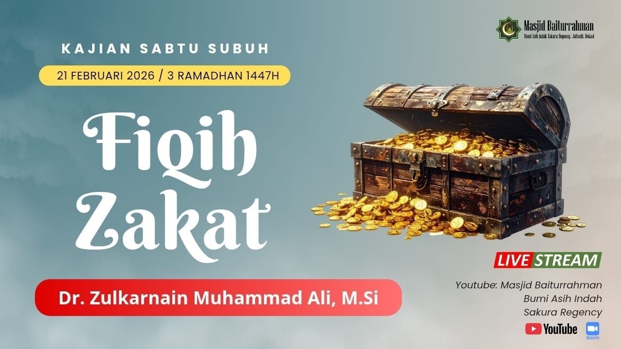 FIQIH ZAKAT| Ust Dr. Zulkarnain Muhammad Ali, MSi..