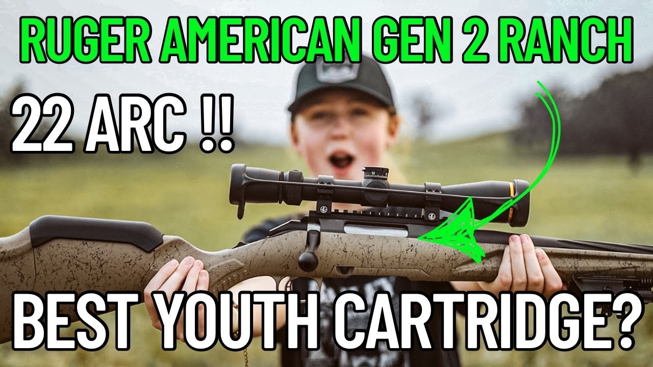 Обзор 22 ARC Range - Ruger American Gen 2 Ranch!