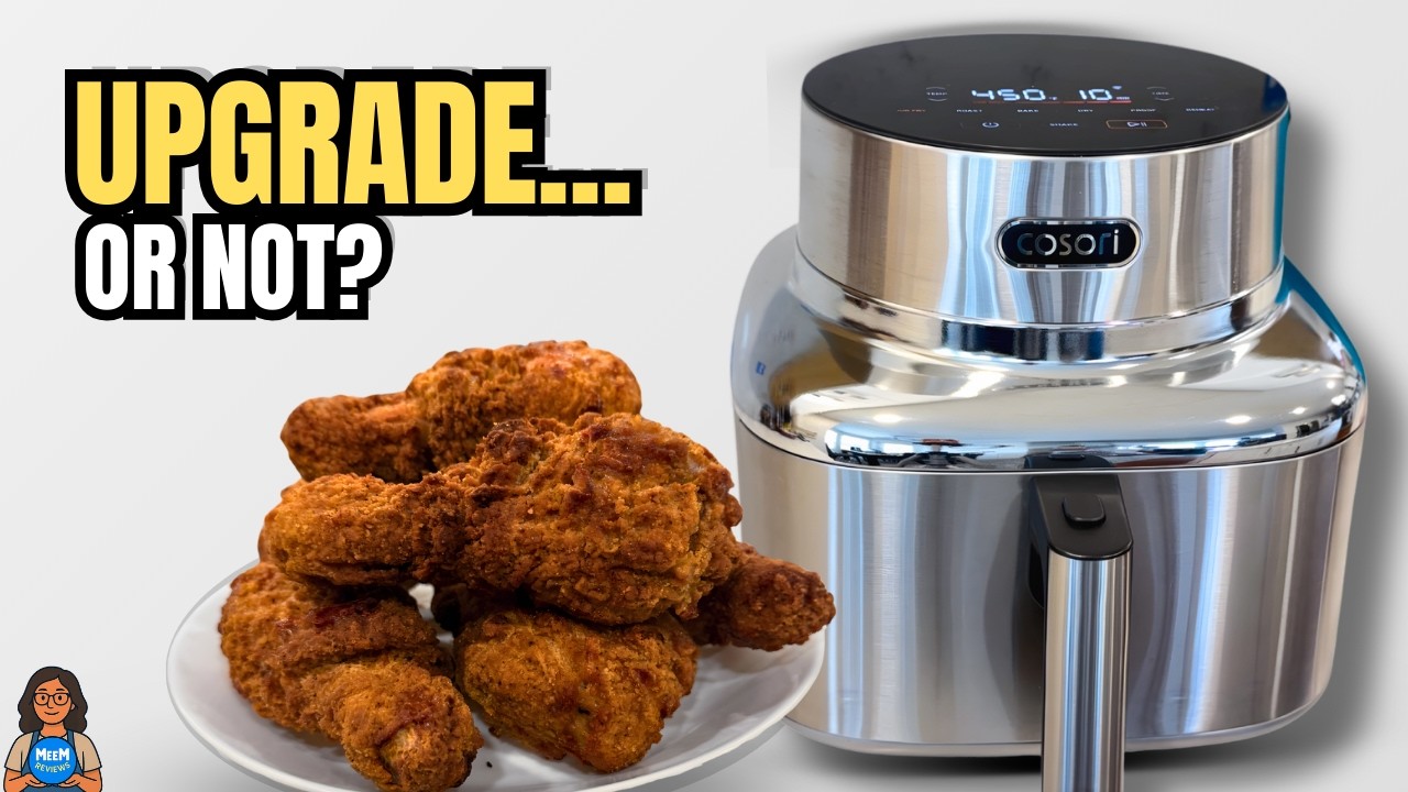 Cosori Iconic Stainless Steel Air Fryer Review (6.5QT) – Upgrade… or Not?