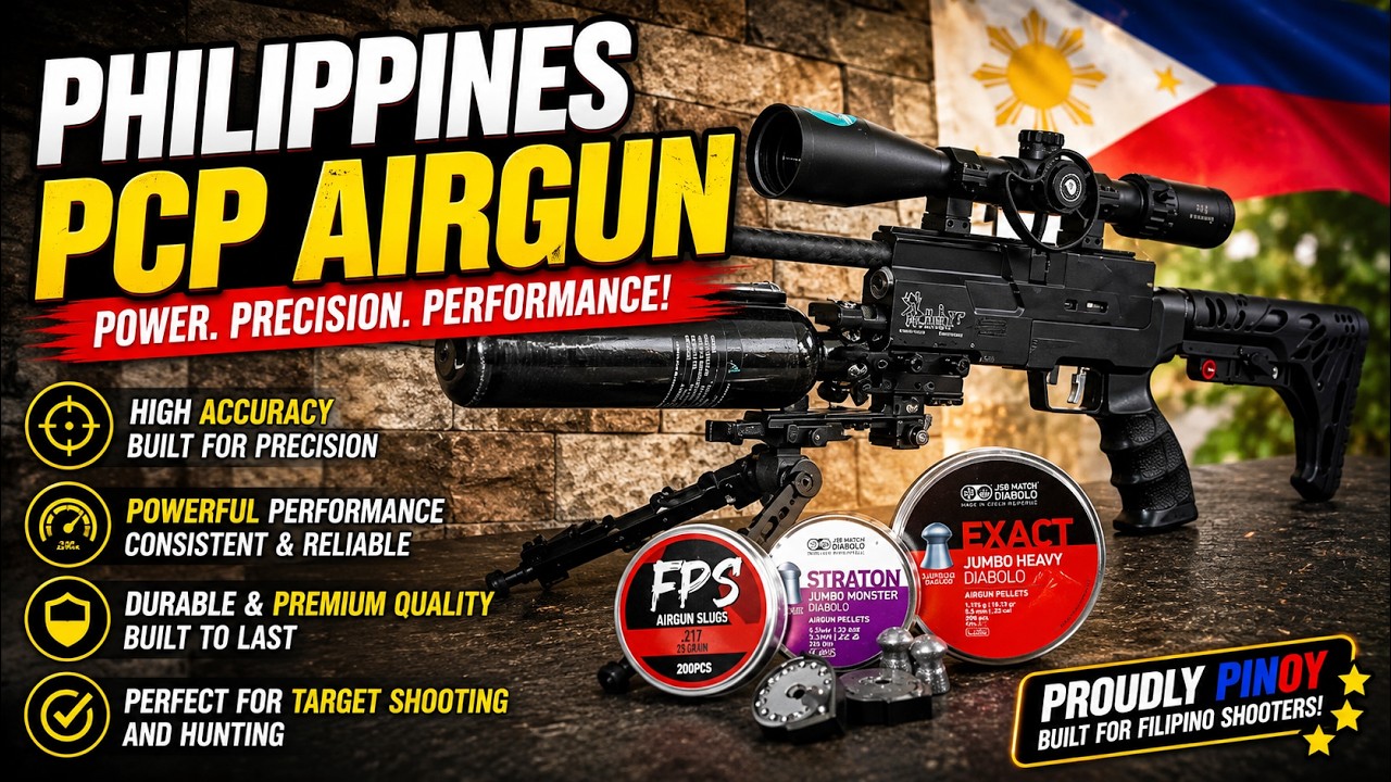 Pcp Airgun Hunt Master| Philippines made PCP Airgun