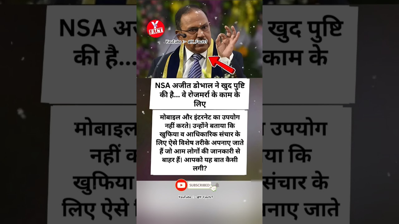NSA Ajit doval&hearts;️#motivation #tranding #viral #yfacts #shorts
