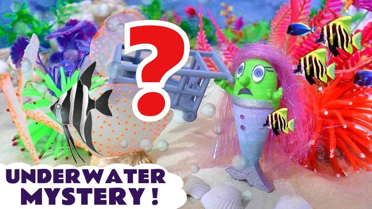 Underwater Funlings Mystery Story With Toy Trains