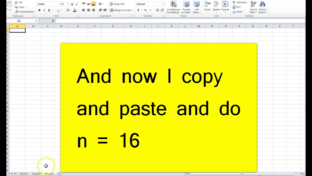 Simpson's Rule on Excel