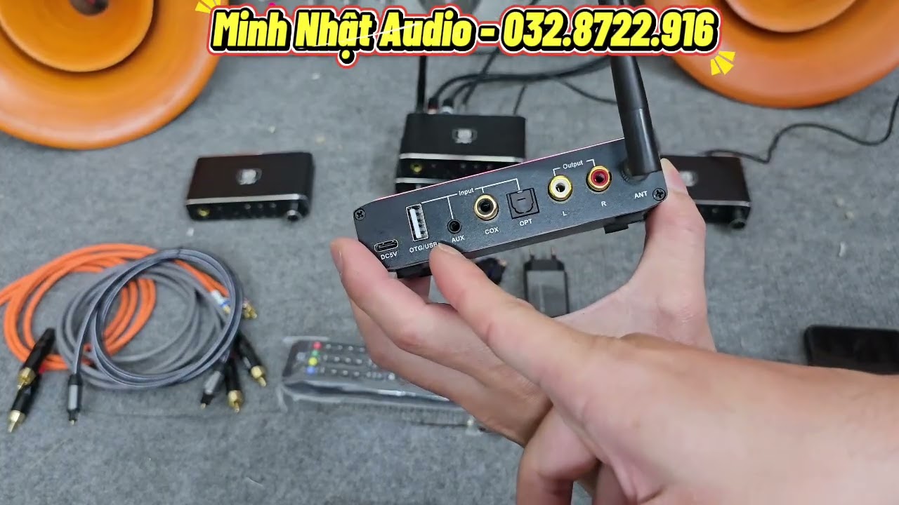 DAC DA310P Giá Chưa Tới 1 Triệu ! Hàng Singapo , có Blutooth , có Điều Khiển, Có OTG , Có OPT