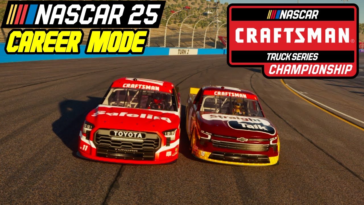 ГОНКА ЧЕМПИОНАТА ГРУЗОВИКОВ! | Режим карьеры NASCAR 25