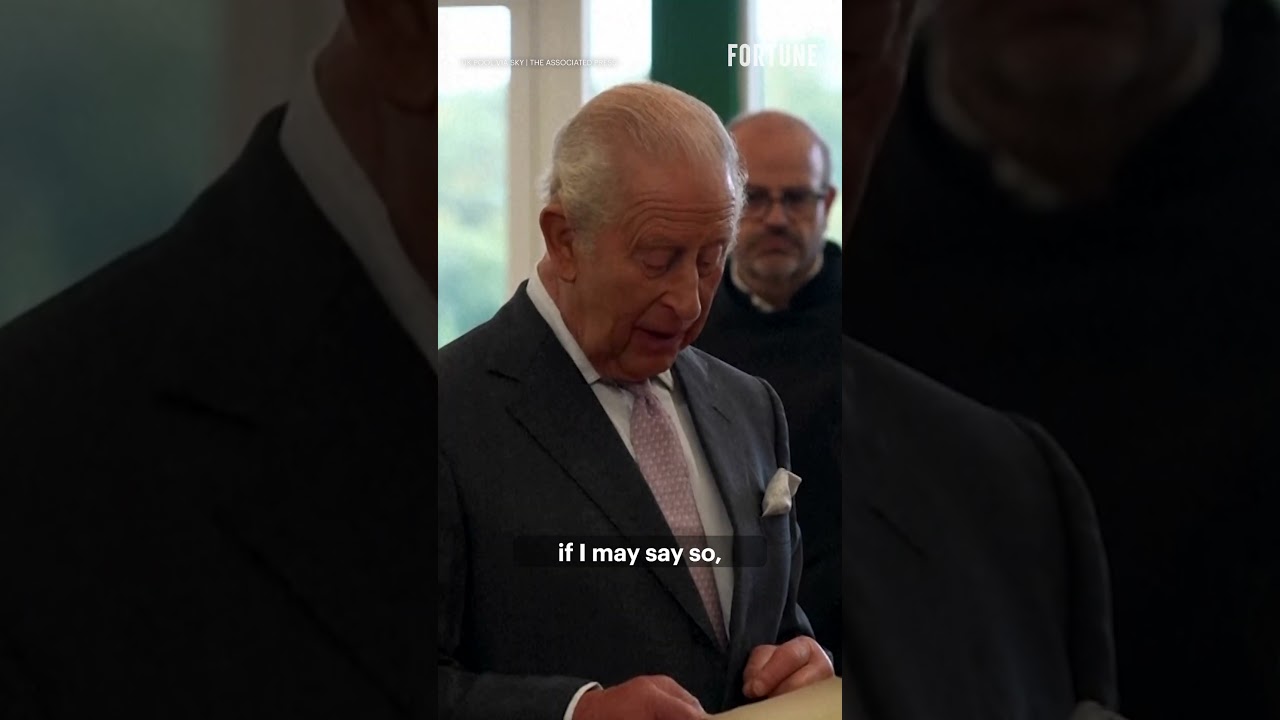 King Charles urges AI leaders to get technology under control 