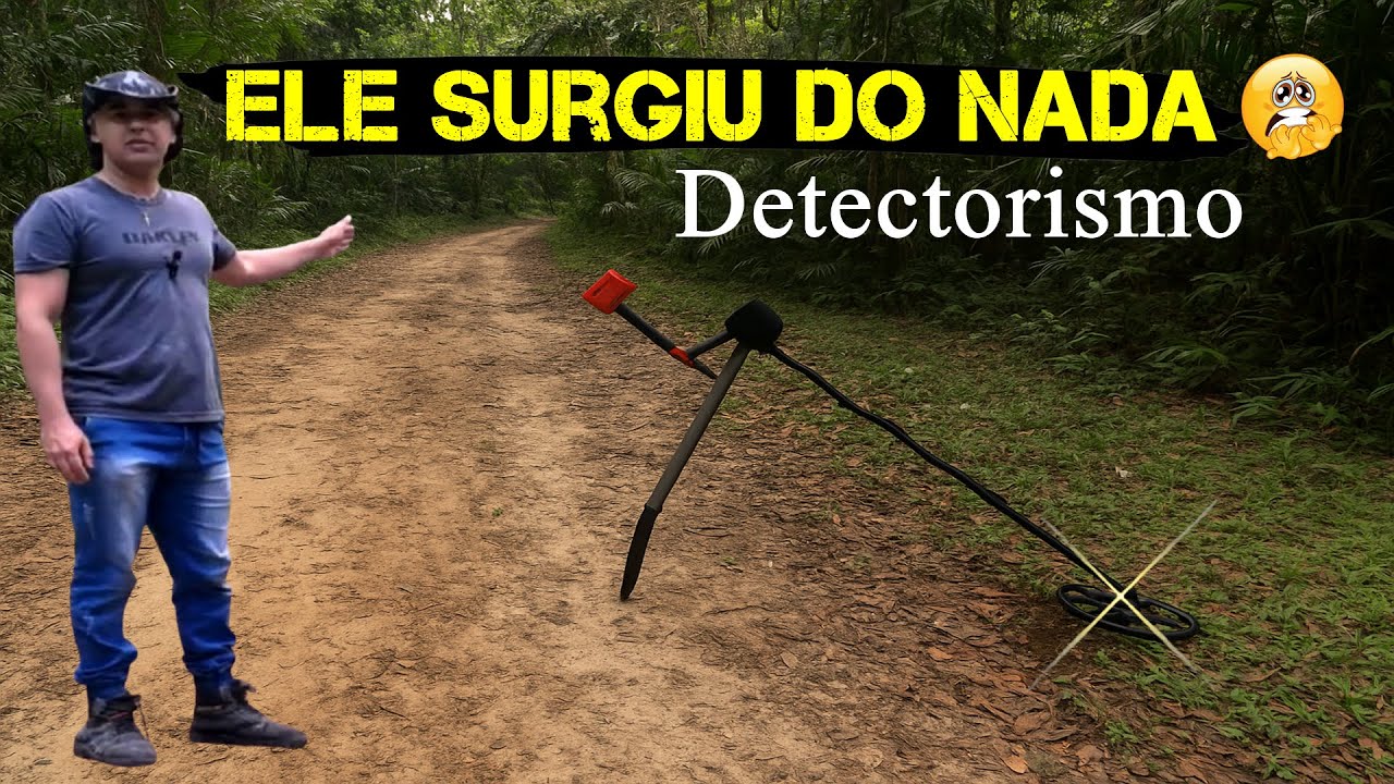Ele SURGIU DO NADA no meio da floresta 😱 | Detectorismo