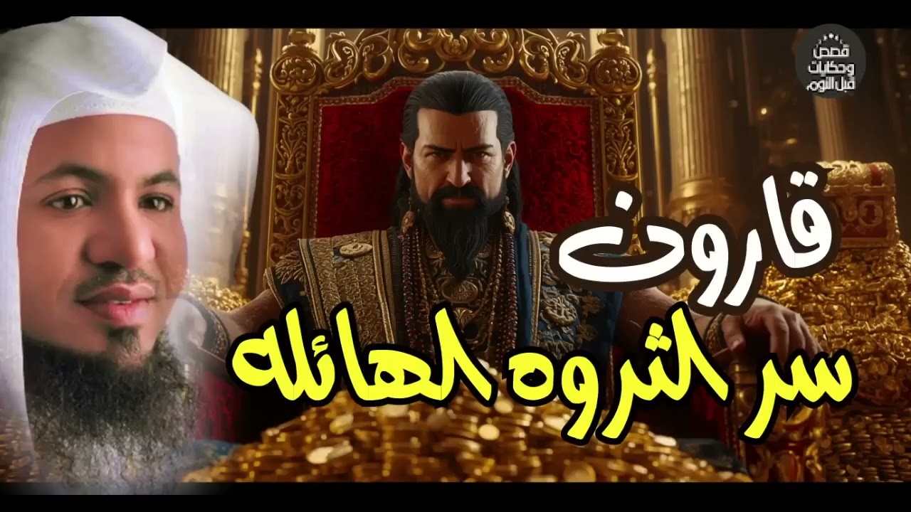 كيف حول قارون التراب الى ذهب؟ و كيف خسف به الله الأرض؟؟ | قصة  كاملة | الشيخ محمد الشنقيطي