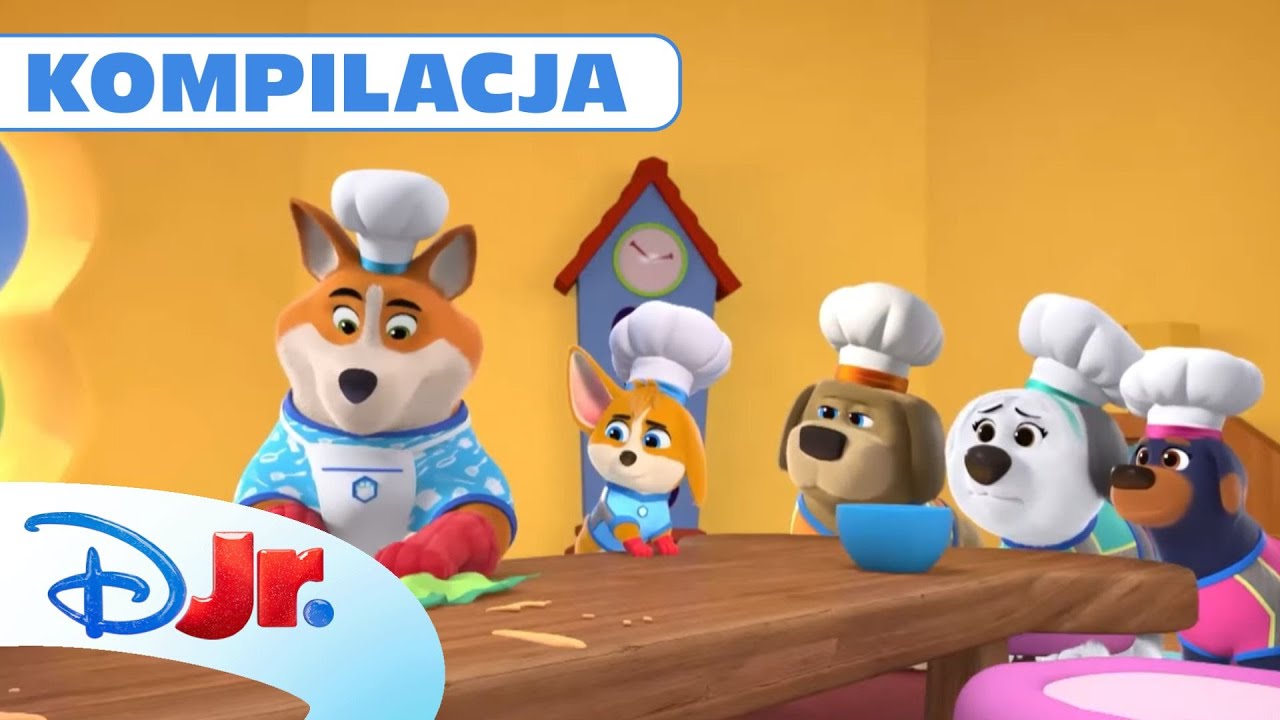 🧁 Wielkie talenty | Psia Brygada | Disney Junior Polska