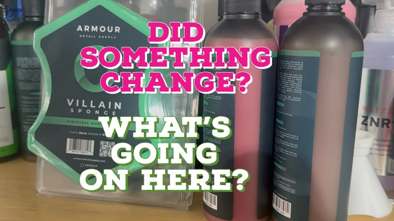 Armour Detail Supply Hero VS. Hero/ Rinseless Wash Concentrate/ Car Wash Products/ Auto Detailing