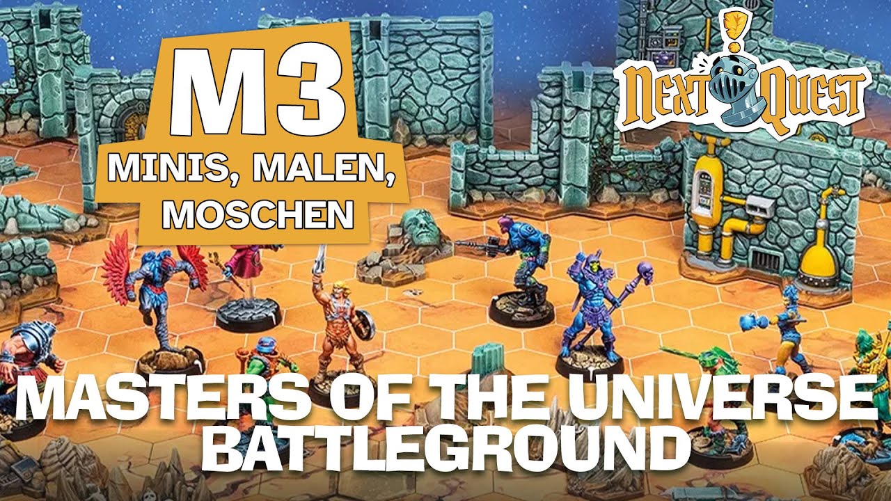 M3: Minis, Malen, Moschen | He-Man Masters of the Universe Battleground