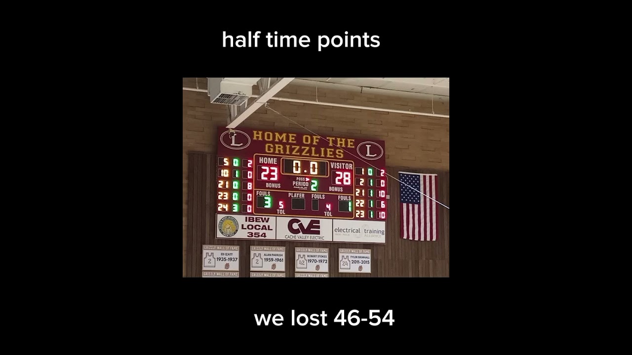 LHS basketball game(crimson and gold out)