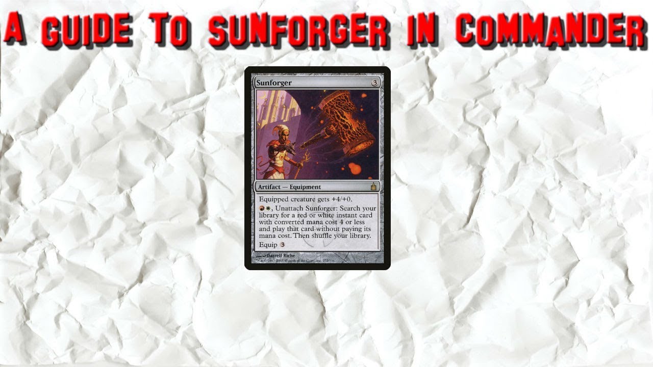 A Guide to Sunforger in EDH | MtgGalaxy