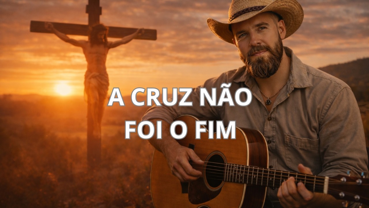 A Cruz Não Foi o Fim 🙏 Jesus Ressuscitou e Trouxe Salvação | Viola de Deus