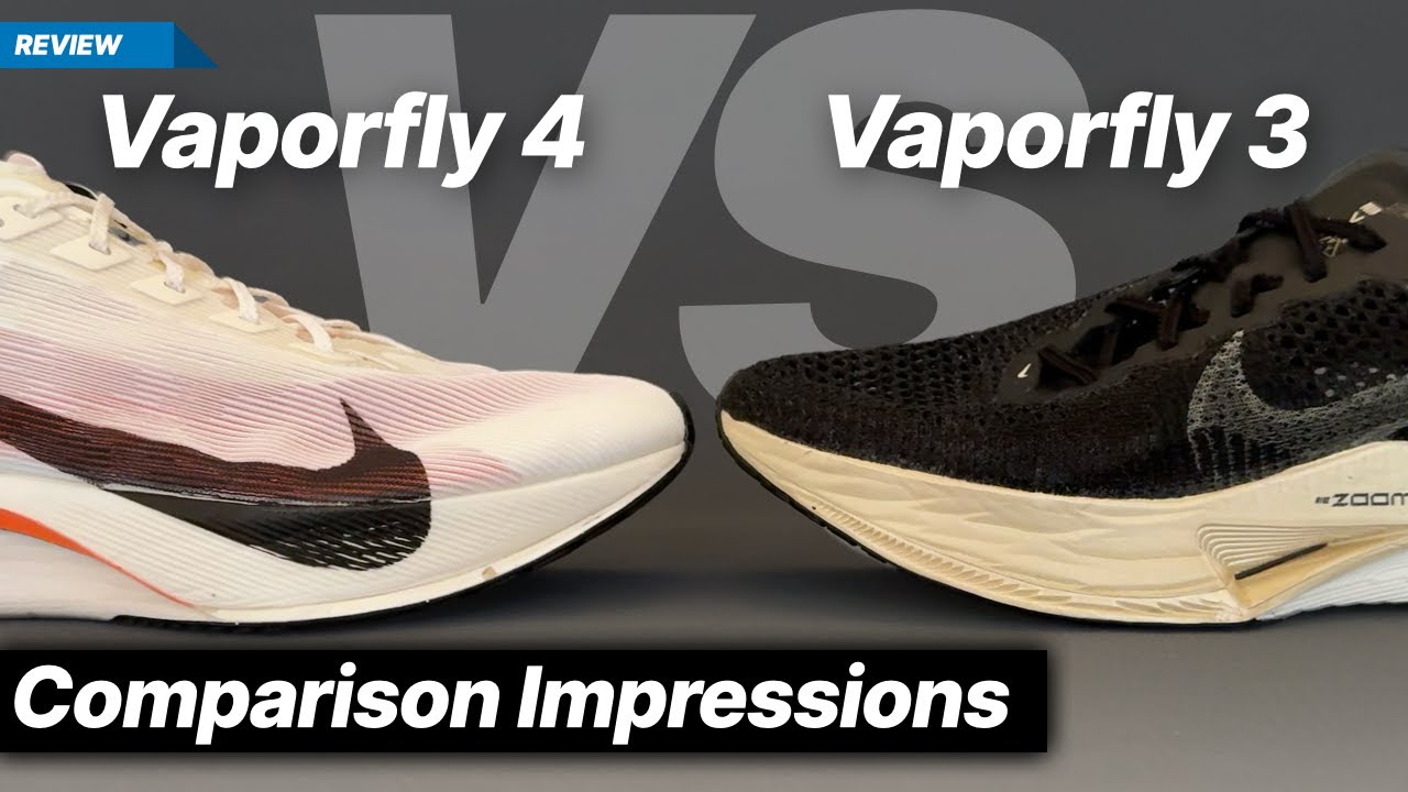 Nike Vaporfly 4 vs Nike Vaporfly 3