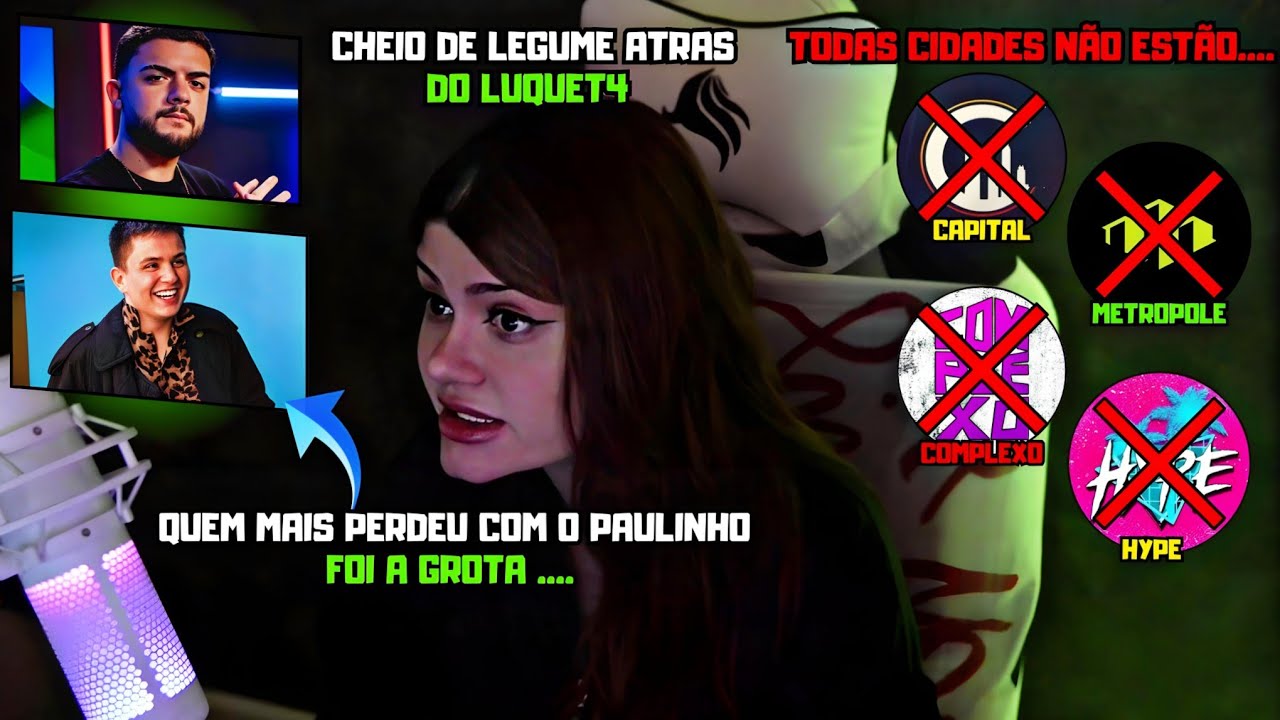 CAJU FALOU SOBRE O CENÁRIO DE RP ! FALOU SOBRE LUQUET4 E PAULINHO LOKO AMBOS PERDERAM ? | GTA RP