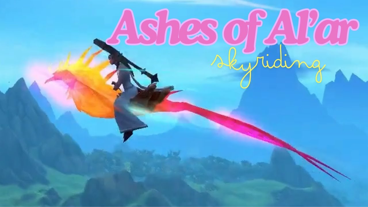 Ashes of Al'ar Skyriding and Racing - World of Warcraft