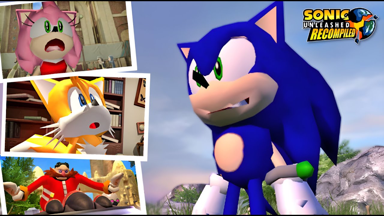 Sonic Unleashed PC Dreamcast Skins Mod All Cutscenes