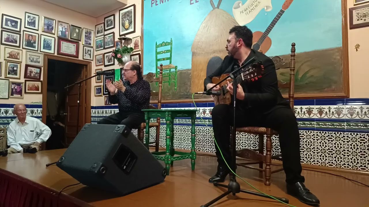 Recital del grupo de baile de La Yunko. Cante y palmas José Méndez. Bulerías
