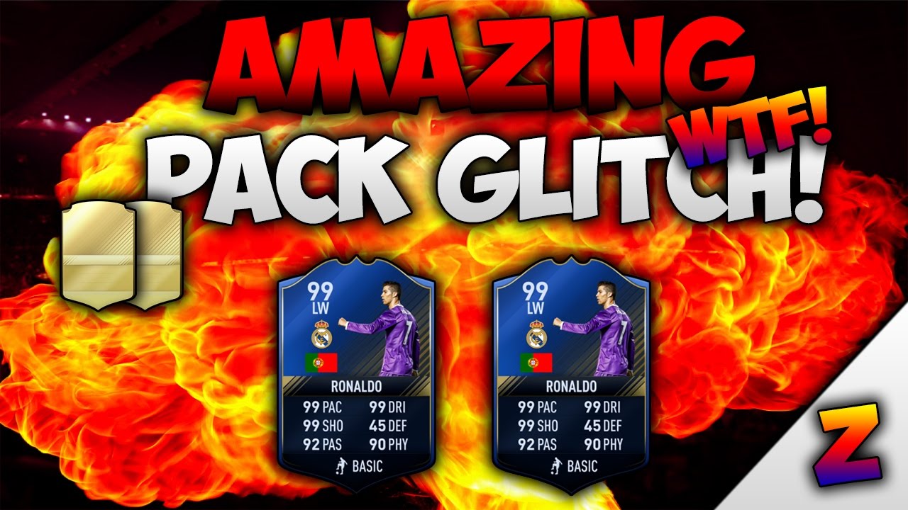 FIFA 17 AMAZING PACK GLITCH!!