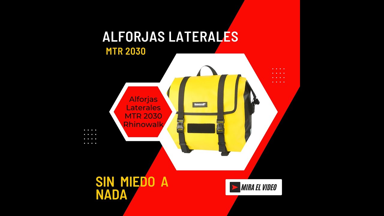 Alforjas Laterales Blandas Rhinowalk MTR2030