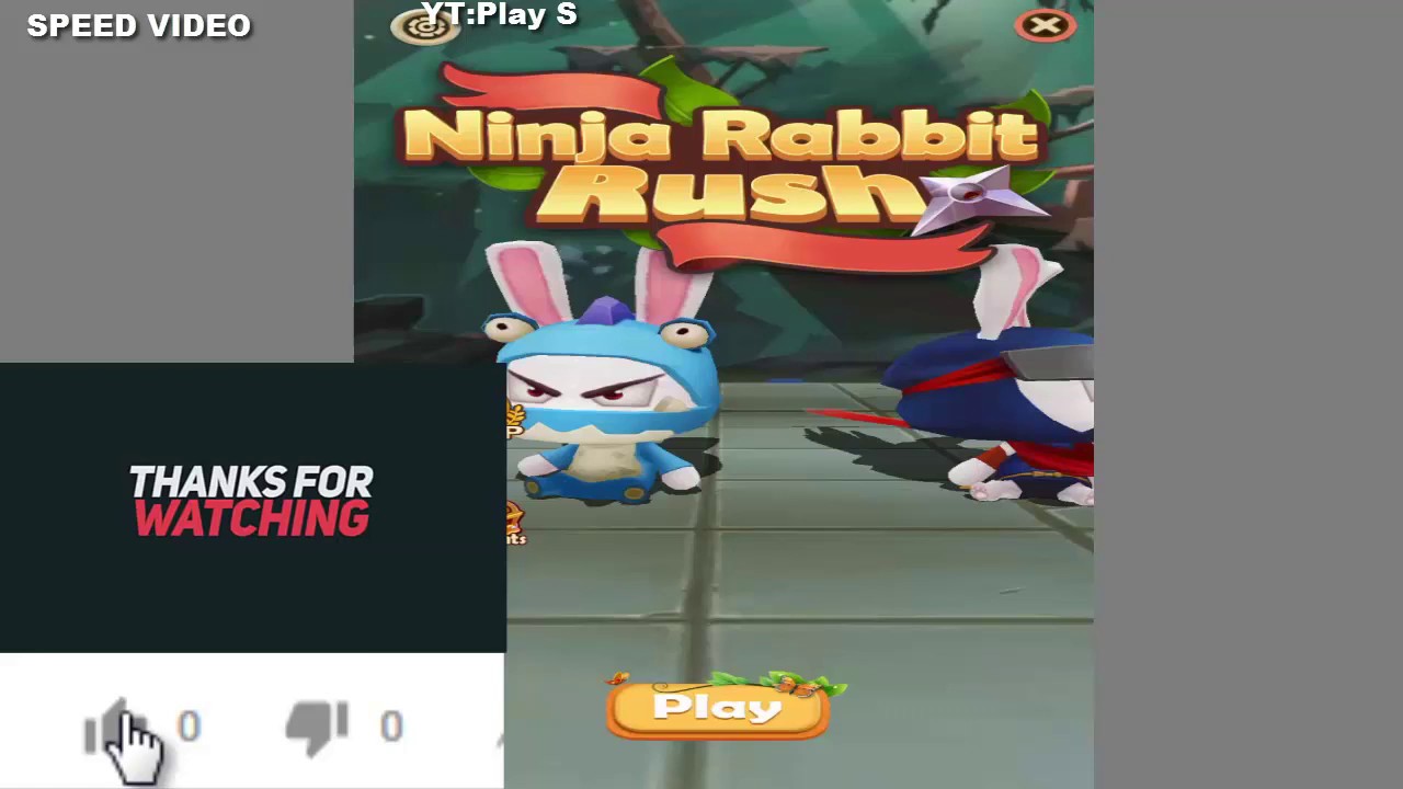 Ninja rabbit Rush - Fun Running Games / Android app