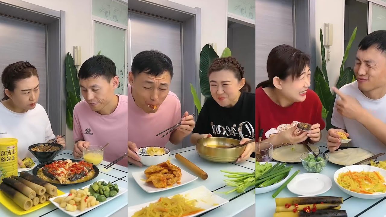 Trending 🔥 Funny Husband Wife Yummy Food Eating Challenge||Prank 😂🤫||Comedy 🤣🤣