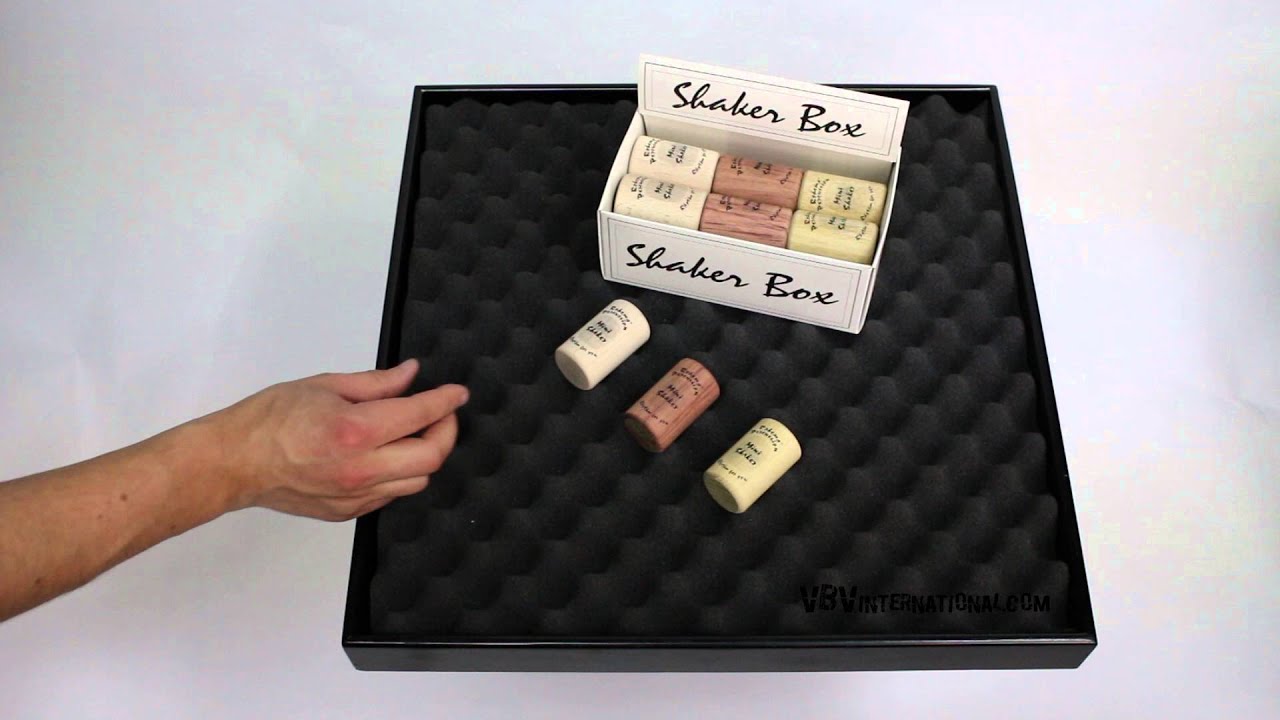 Bo&icirc;te de Shakers - 18x Mini Shakers - Rohema Percussion
