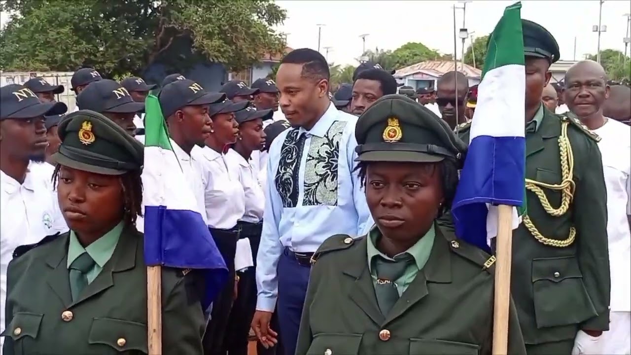 The Full Passing -Out Ceremony of Batch Six of National Youth Service Corp Members.