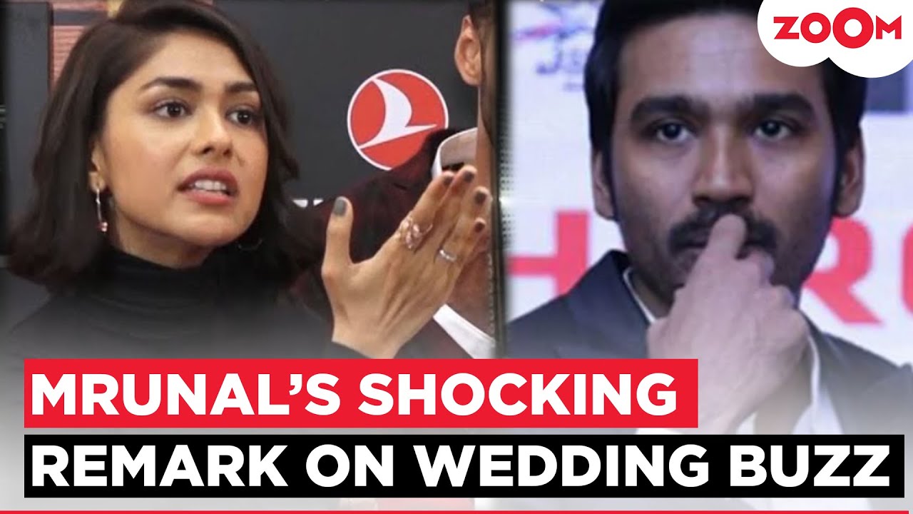 Mrunal Thakur finally BREAKS SILENCE on wedding rumours with Dhanush, Fans SHOCKED by her reply