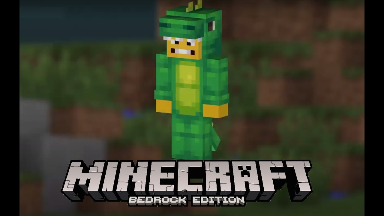 How to make LEGO Lizard Man skin in Minecraft Bedrock Edition