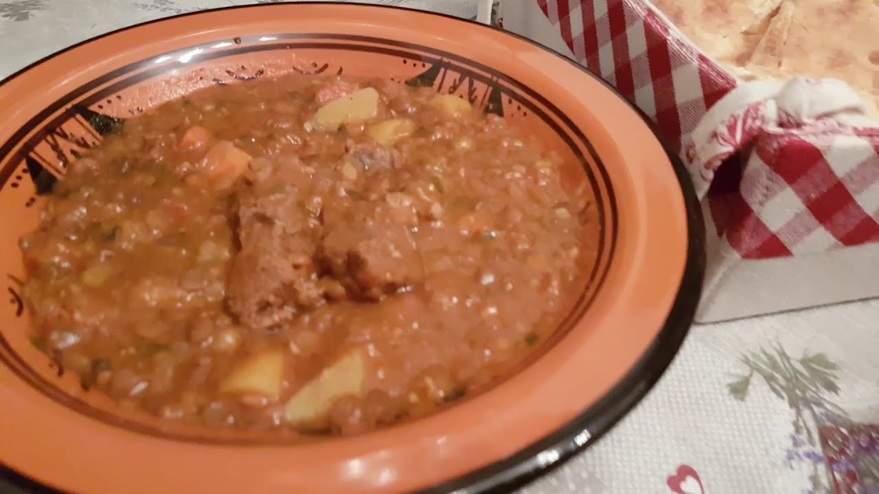 LES LENTILLES AU BOEUF