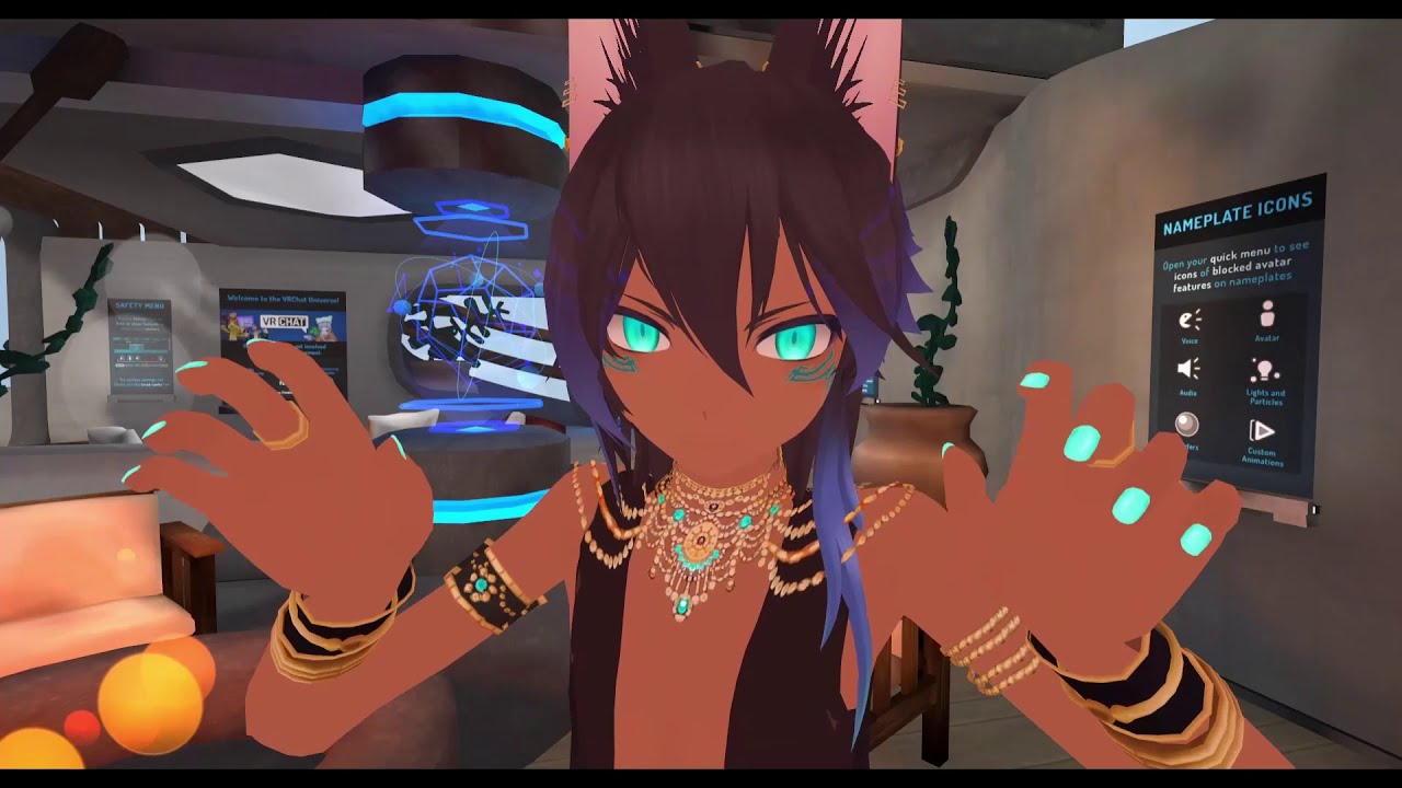VR ASMR 1 - Вызывает у людей синестезию (фантомное ощущение) в VRChat! (Тихий голос)