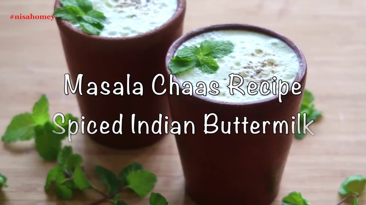 Masala Chaas Recipe - Nisa Homey
