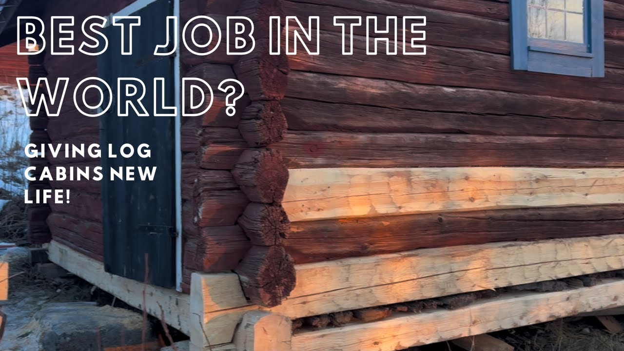 Start To Finish | Repairing Log Cabins In Swedish Dalarna | Traditional Woodworking