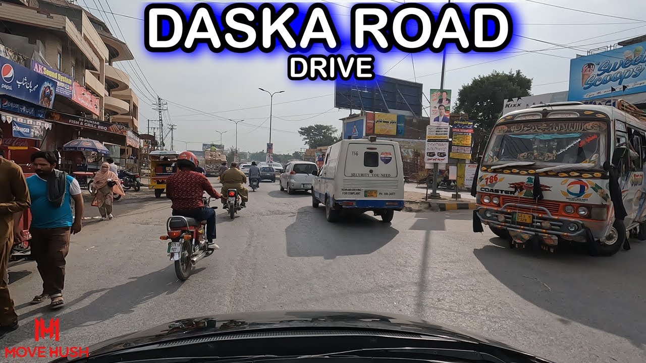 FAST Pace Pakistani Road DRIVING Experience POV | Car Drive [4K] Sialkot Tour
