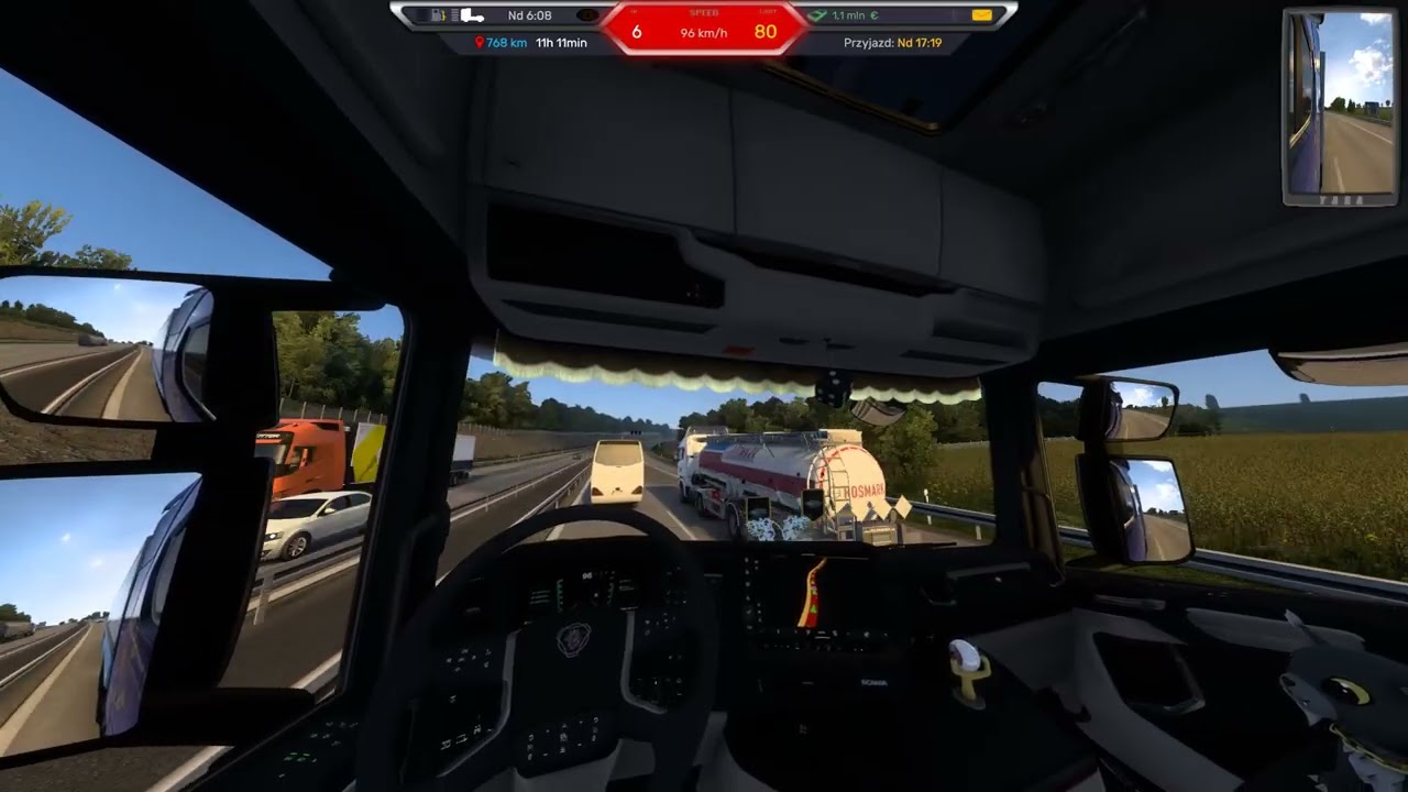 Euro Truck Simulator 2 Poznan-Antwerpia