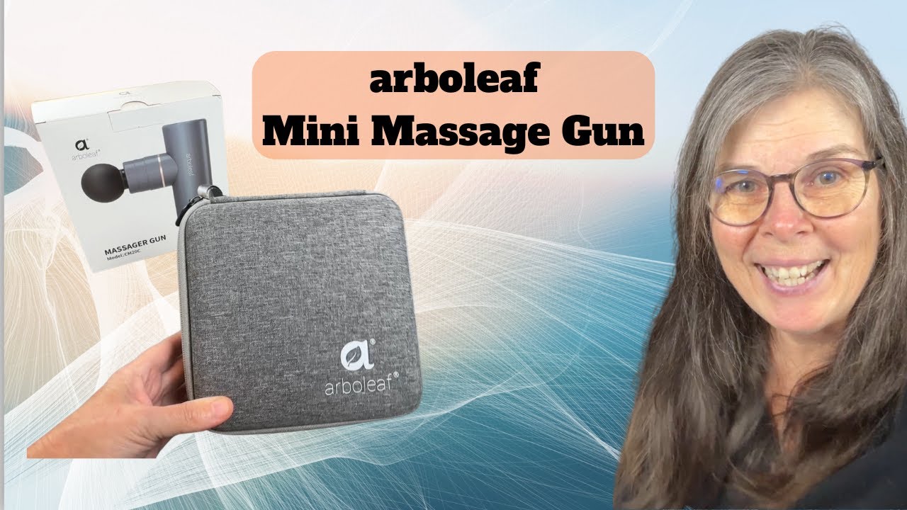 Compact and Powerful: Arboleaf Mini Massage Gun Review! #ad