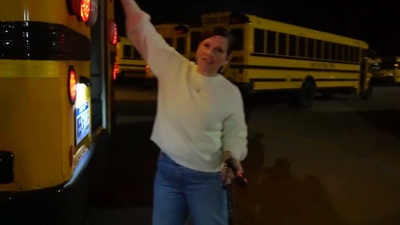 Early mornings, plenty of stickers: the life of a bus driver