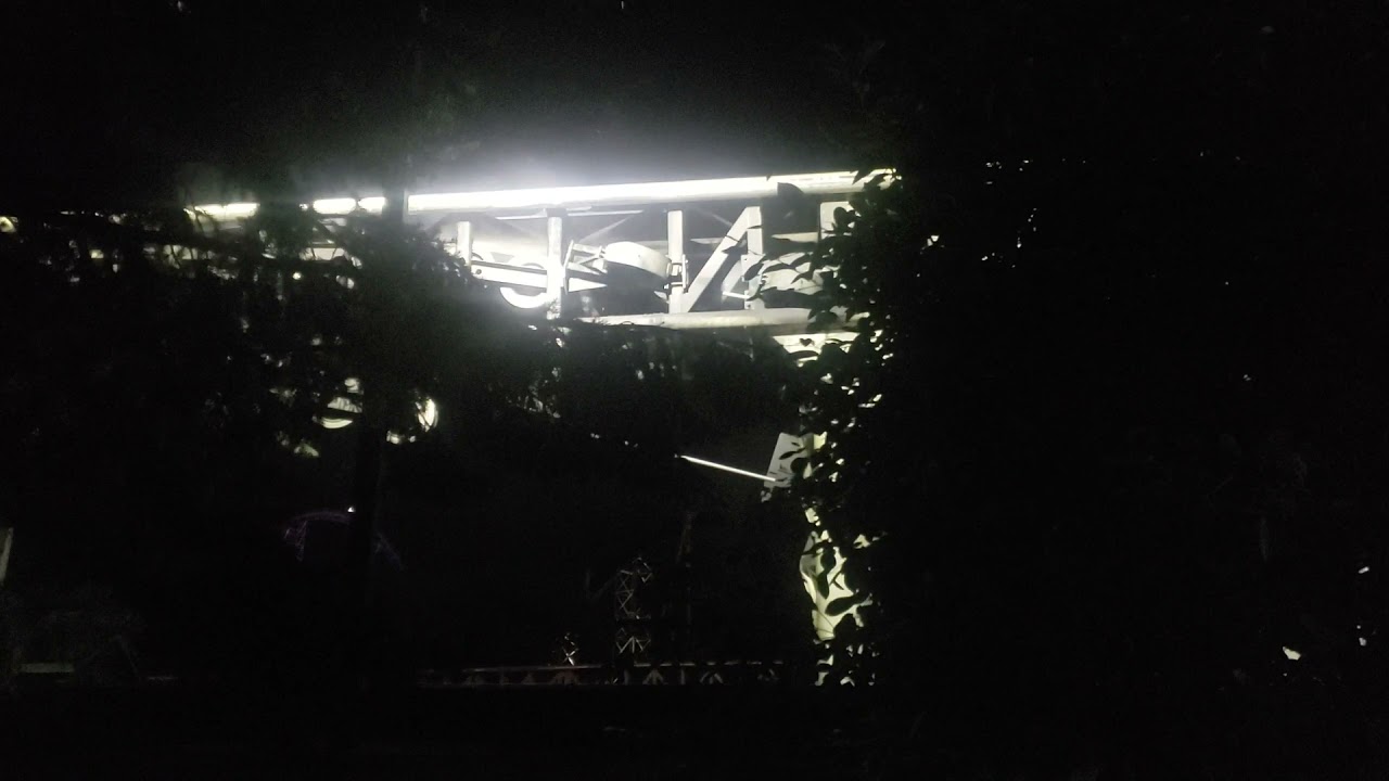 Top Thrill Dragster Hydraulic Launch At Night