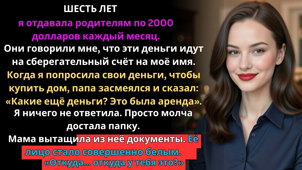 Мои родители обещали сохранить мою «аренду» $144K — папа засмеялся, когда я попросил вернуть деньги!