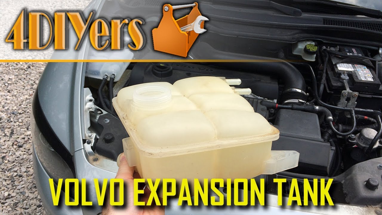 How to: Volvo C30 S40 V50 C70 Coolant Expansion Tank Replacement